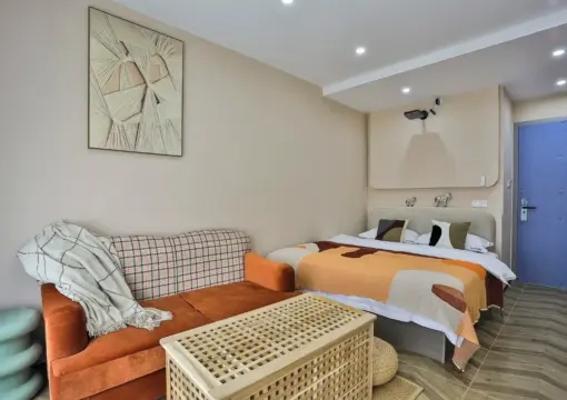 Fairytale Castle Slide Family Room: Where Dreams Take Flight at Chuxin Moshe Hotel