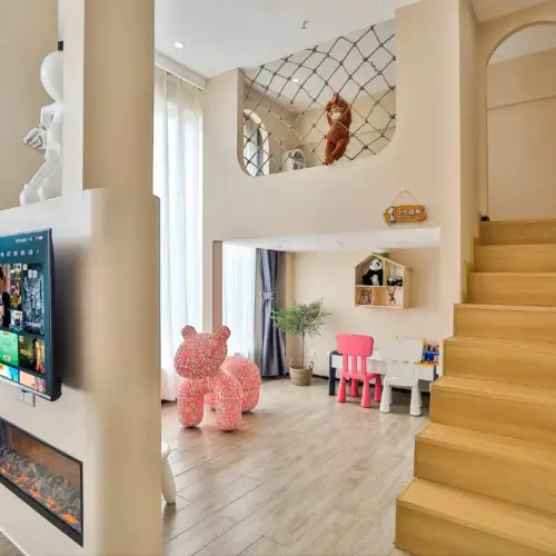 동화 속 성 미끄럼틀 패밀리룸: 추신 모셰 호텔에서 꿈이 현실이 되는 곳